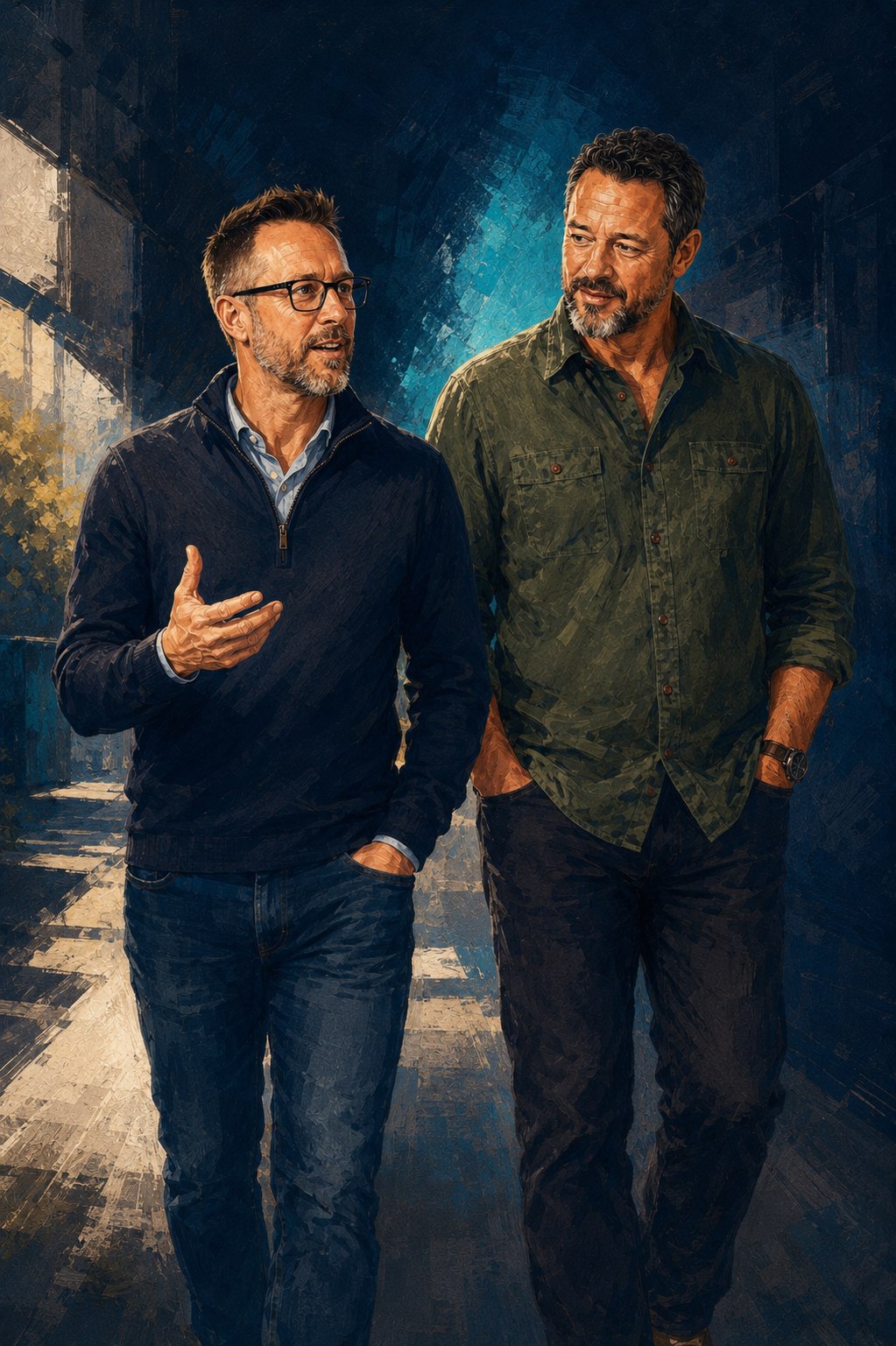 Keith Norton and Paul Langtry
